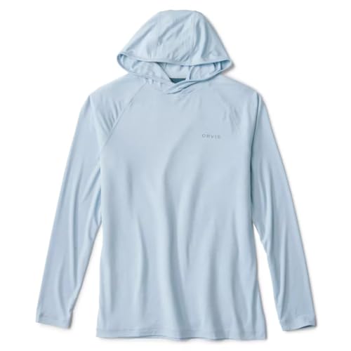 Orvis Dricast Hoodie - Men's Lightweight, Quick-Drying, UPF 50+ Sun Protection, Moisture-Wicking, Breathable, Active Fit