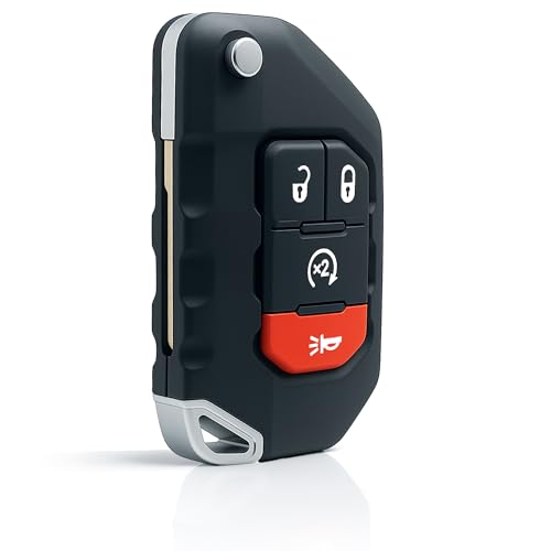 Replacement Remote Key Fob for Jeep Wrangler Gladiator 2020-2022 Smart Key for Keyless Entry Remote Control (433MHz OHT1130261 68416782AA)
