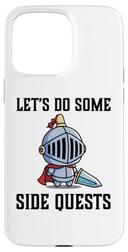 RPG �Q�[�}�[ Let's Do Some Side Quest �R�m��m�v���C���[ �X�}�z�P�[�X iPhone 15 Pro Max �p