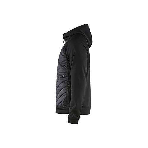 Sudadera híbrida Blaklader con aislamiento térmico y paneles cortavientos en talla XS 3