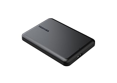 Image of Toshiba Canvio Partner 2TB USB-C Portable External Hard Drive, Black