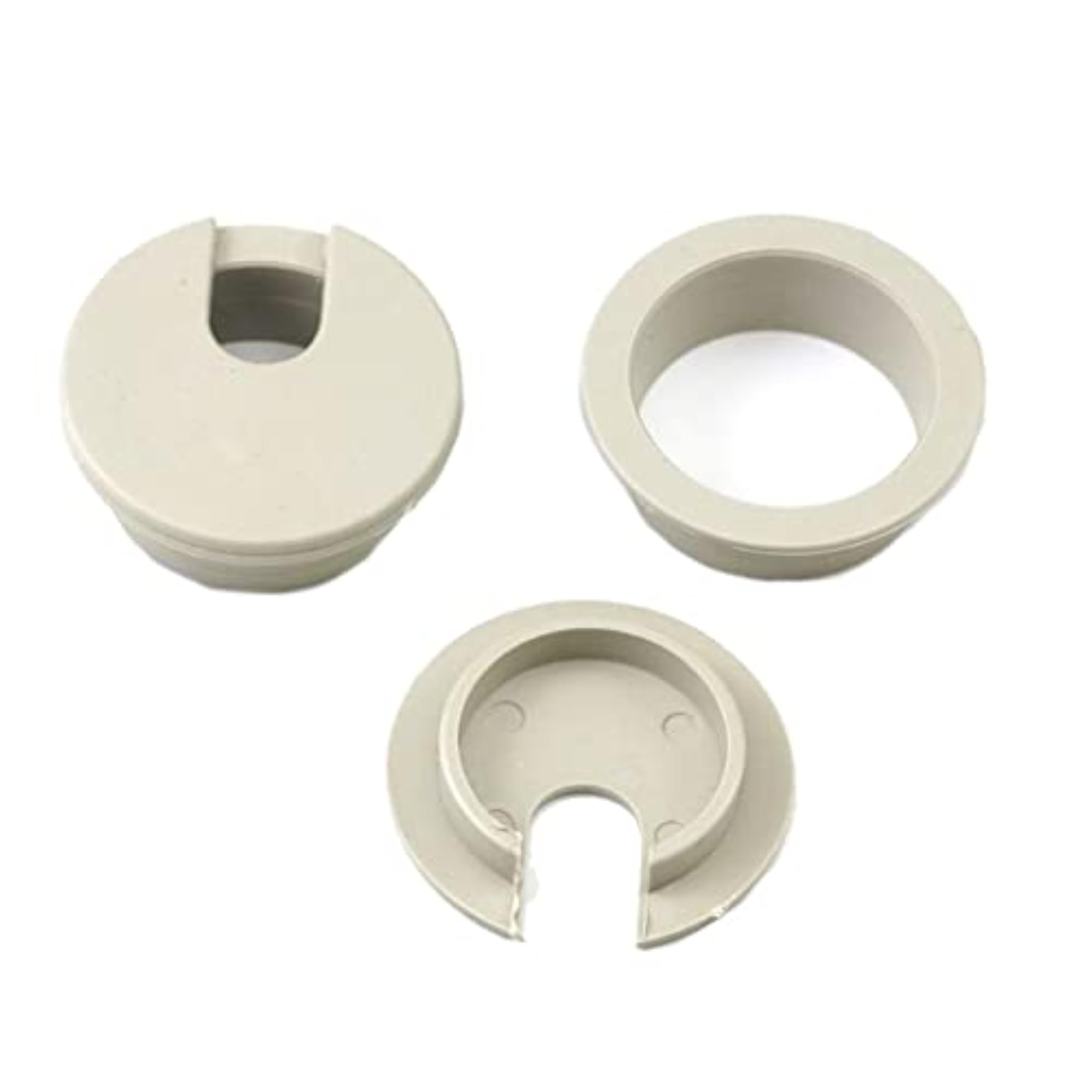 20x Computer Desk Grommet Cable Port, Wire Hole Cover