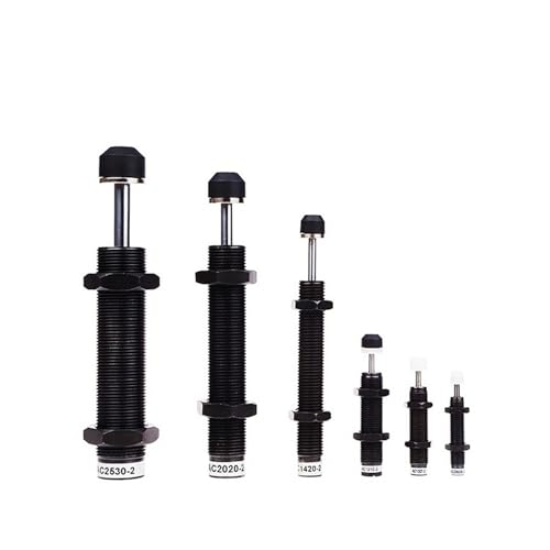 Vérin pneumatique avec amortisseur AC1412 hydraulique compensation