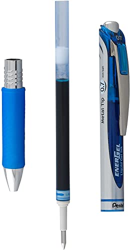 Bolígrafo Pentel EnerGel Deluxe RTX Retráctil Azul x6 miniatura 3