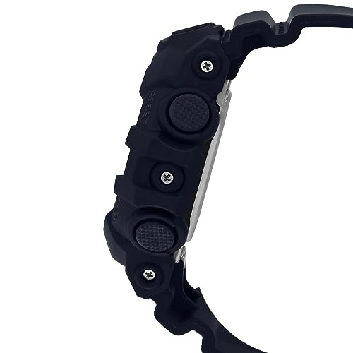 Casio G-Shock Analog-Digital Black Dial Men's Watch-GA-700-1BDR (G715) - Image 3