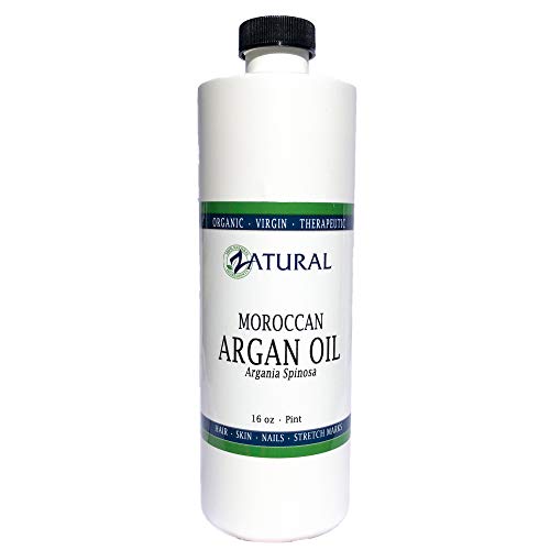Virgin Organic Argan Oil-100% Pure Virgin Organic Argan Oil, Easy Application (16 Ounce)