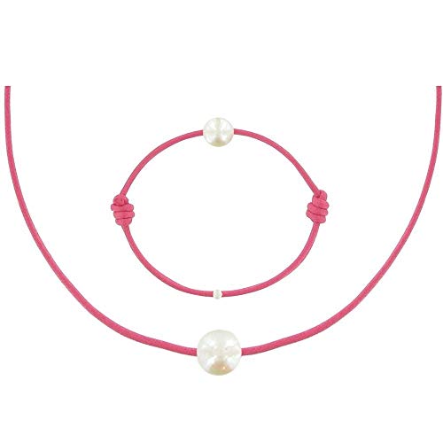 Conjunto de perlas cultivadas y enlace Colors: dile adiós a la joyería clásica aburrida