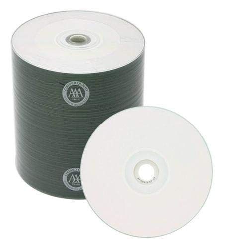 SpinX500 52x CD-R 80min 700MB White Thermal Hub Printable