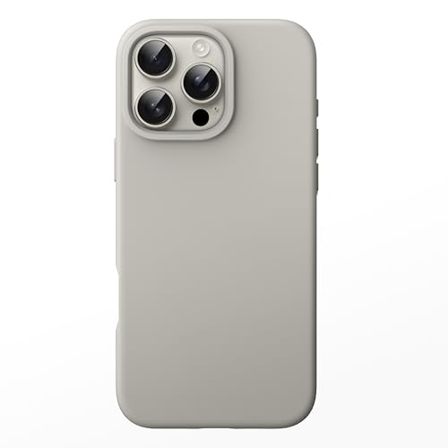 JETech Flüssig Silikon Hülle für iPhone 16 Pro Max 6,9 Zoll, Seidenweich Berührung Ganzkörper Schutzhülle, Anti-Kratzer ...