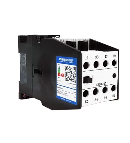 Contacteur CA 25A avec isolation triphasée 380V pour coupure sécurisée et contrôle moteur