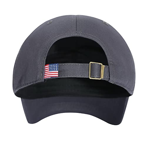 Image of IIN American Flag Baseball Cap for Men Women Low Profile USA Army Tactical Operator Military Plain Dad Hat