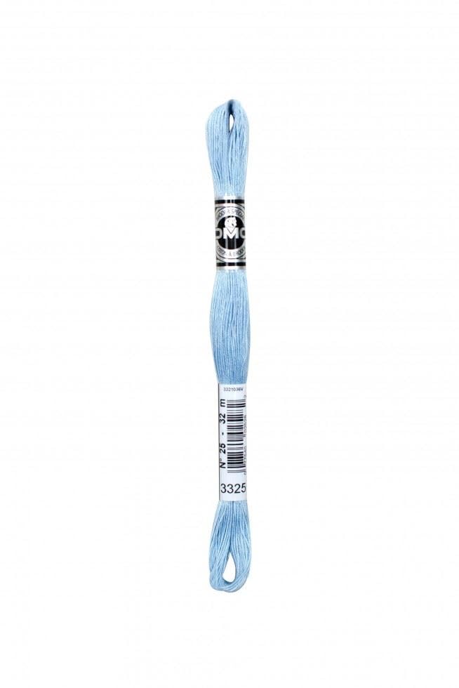 DMC Size 25 Coton A Broder Special Embroidery Thread - 3325 Blue - Each — image 1