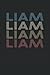 Produktbild Liam Liam Liam Liam: Liam Notizbuch für Liam I Eintragen von Notizen, Texten, Terminen, Aufgaben & Ideen I 100 karierte Seiten I Geschenkidee für Liam
