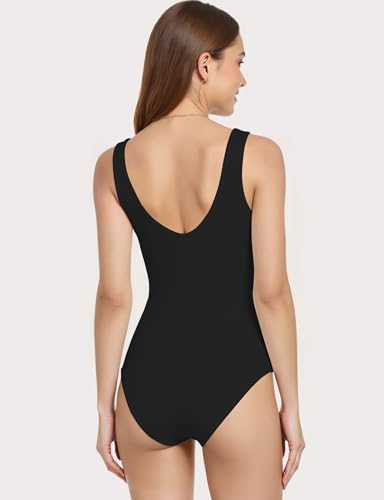 Women's Deep V Neck Sleeveless Bodysuits Sexy Backless Body Suits Tank Top for Womens Basic Going Out Leotard3