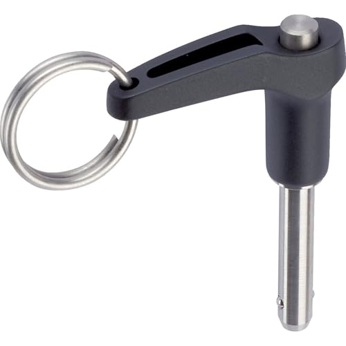 Pernos de Bloqueo de Bolas de 1/4 Pasador HALDER 4212.B15 Negro 2
