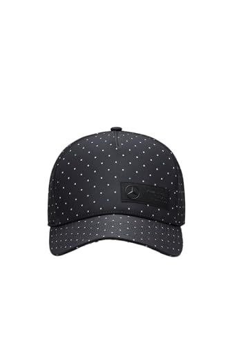 Mercedes AMG Petronas Formula One Team - Polka Dot Hat - Black - Unisex - Size: One Size