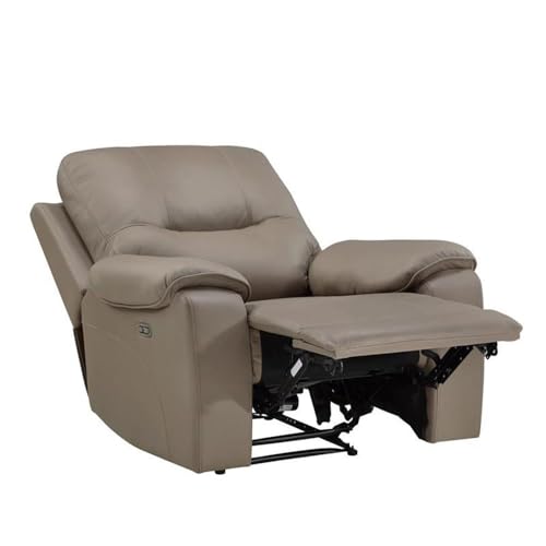 Sillón Ajustable Microfibra Marrón Plegable miniatura 4