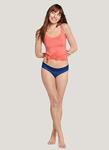 Jockey Women's Underwear Allover Lace Bikini, Ink Well, 2Xl #TOP6