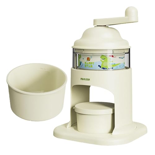 Ice Crushers for Home Use - Ice Shaver Crushed Ice Maker - Small Cone Maker Ice Crusher, Manual Shave Ice Machine, Snow Cone Machine, Cartoon Shaved Ice Maker