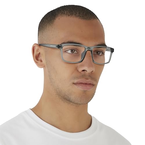 Image of Armani Exchange mens Ax3083u Universal Fit Rectangular Prescription Eyewear Frames