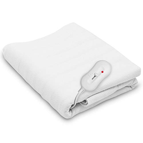 Preisvergleich Produktbild COSTWAY Wärmeunterbett mit Überhitzungsschutz, Heizdecke fürs Bett, Wärmedecke elektrisch, Wärmebett 3 Temperaturstufen, 185x76cm