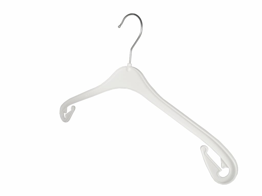 Kleiderbügel für Hemden und Blusen, 47 cm, weiß, NEU, 325 Stück | NA47w