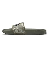 The North Face Men's Base Camp Slide III, Military Olive Stippled Camo Print/Tnf Black, 12 US