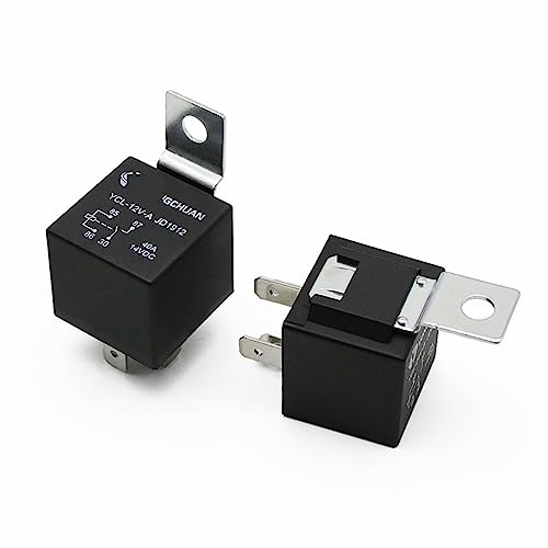 Relé automotriz normalmente abierto DC 12V 40A para luz de cabeza 5