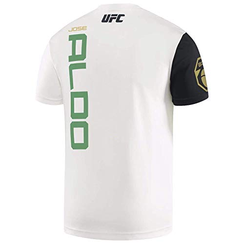 Maillot Reebok Combat UFC Jose Aldo Small Chalk Black pour homme