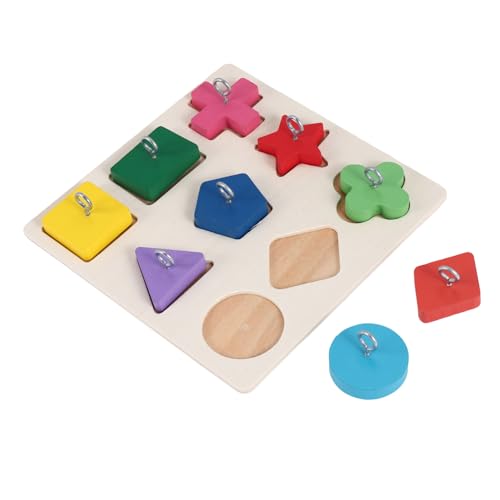 Diheohg Juguete de entrenamiento de inteligencia de pájaros, juguete educativo para loro, bloque de madera, juguete para pequeños y medianos loros y pájaros