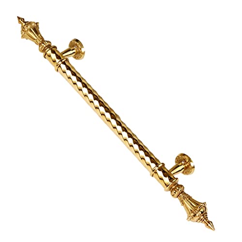 Poignée de porte de grange en acier brossé pour sublimer les intérieurs modernes de salon