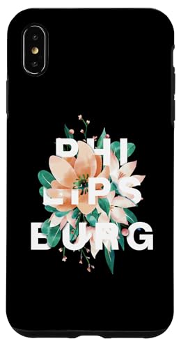 �t�B���b�v�X�o�[�O �t���[�����f�U�C�� Philipsburg Sint Maarten �t�����[ �X�}�z�P�[�X iPhone XS Max �p