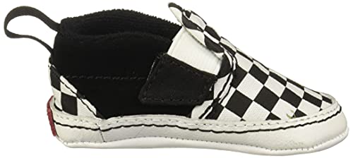 Vans , Slip-On Sneaker - 3 Infant, Black/White Checkerboard. #TOP5