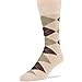 7BIGSTARS KINGDOM Men Viscose From Bamboo Patterned Dress Sock - 4 Pack - Argyle, Geometric, Stripe - Breathable Casual Crew Fashion Seamless Light Beige Assortment - Sock Size 10-13 Shoe 9-12 L