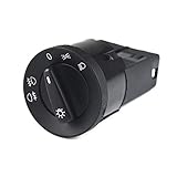 Farbe schwarz Elektrischer fensterheber Scheinwerfersteuerschalter Nebelschein Lichtknopf Fit für Fit für VW Passat B5 B5.5 Fit für Golf Bora Fit für Jetta Mk4 Fit für Käfer Sharan Fit für Polo Lupo Fit für Seat Al