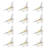 Hand Tied Trout Flies for Fly Fishing – Expertly crafted for durability and consistent performance in all conditions. Strong Hooks and Quality Materials – Built for long-lasting use and solid hooksets on every strike. Realistic Blue Winged Olive Patt...