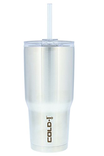 Reduce COLD1 Vacuum Insulated Metal COLD1 Tumbler with Straw 34 Ounce