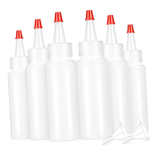 Outanaya 20 個 スクイズボトル ミニソースボトル ソフトスクイーズボトル ミニケチャップボトル ソーススクイーズボトル プラスチックマスターボトル ハニー グスクイーズボトル マヨネーズ