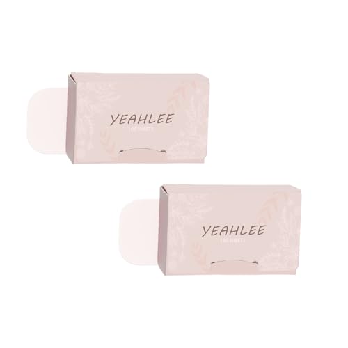 YEAHLEE 200 Sheets Disposable Paper Soap for Hand Washing, 2 Boxs Mini Soap Sheets for Traveling, Camping, Hiking and Other Outdoor Activities
