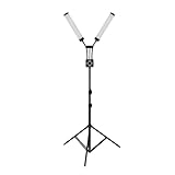 Bras à col de cygne réglable et support flexible : le bras à col de cygne flexible permet positionnement facile de la lumière, offrant éclairage optimal pour les photos et les vidéos. Le trépied extensible peut être ajusté jusqu'à 60 pouces, vous permettant d'atteindre la hauteur parfaite. Sa conception de trépied offre une résistance et une stabilité exceptionnelles, adaptées aux travaux lourds. Grâce à ces caractéristiques, cette lampe LED est ajout précieux à votre équipement d'éclairage.