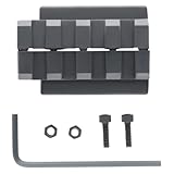 GOTICAL 4 Slots Wesson Sigma Picatinny Rail Adapter Lightweight Durable Black Matte (Mount Only-)
