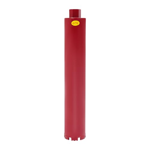 Couronne de forage diamantée 76 mm pour carotteuse et perçage humide du béton