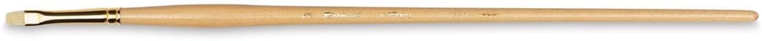 Raphael D'Artigny 3590 Interlocked White Bristle Brush, Bright, 16