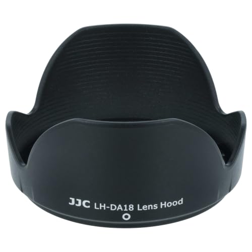 vhbw Pare-Soleil Compatible avec Tamron 18-250mm f / 3.5-6.3 Di-II LD Modell A18 - Cache Noir Plastique Tulipe, Verrouillage à baïonnette/Monture FD