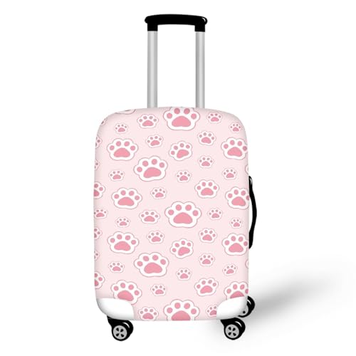 Protecteur de valises en spandex XL lavable | Couvre-bagage extensible rose