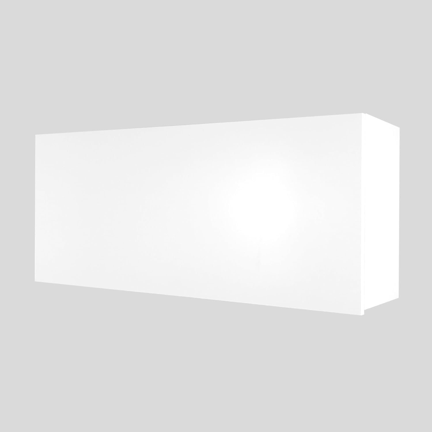 Mobilietto Pensile da Bagno Laura Salvaspazio Mobile da Parete Sospeso Armadietto Pieghevole con Apertura Telescopica Mobilietti con Ripiano, Bianco Opaco, 39 x 90 x 23 cm