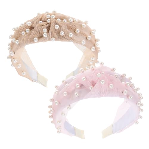 Vaguelly 2Piezas Conjunto De Diademas De Lavado De Diademas De Maquillaje Suave y Cómodo Para Cuidado Facial