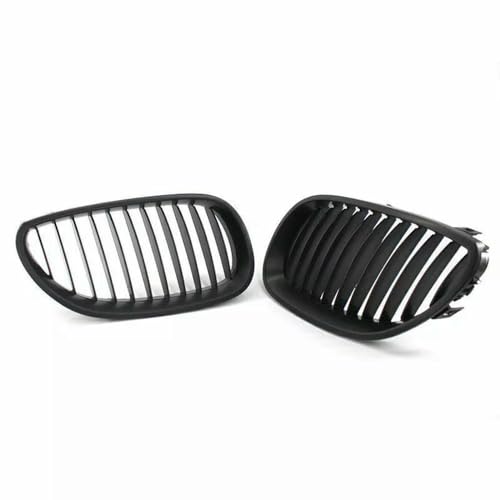 Rejillas frontales de riñón BMW E60 y E61 2003-2010 acabado negro mate