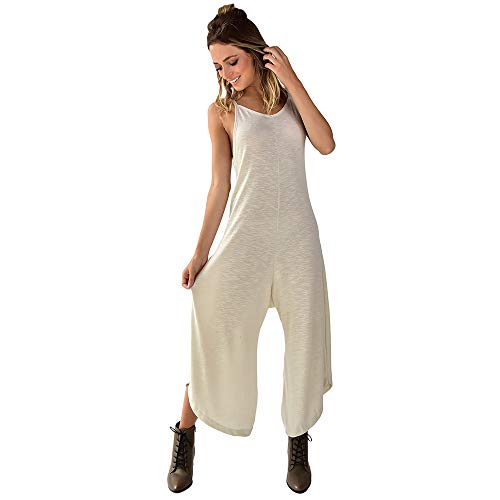 Macacão Pantacourt Brohood Flow Crepe Rajada Off White GG