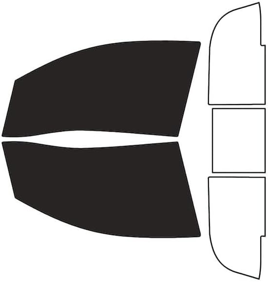 Rvinyl Window Tint Kit Compatible with Nissan Titan 2016-2019 (2 Door Regular Cab) - Front Precut Kit - 20%